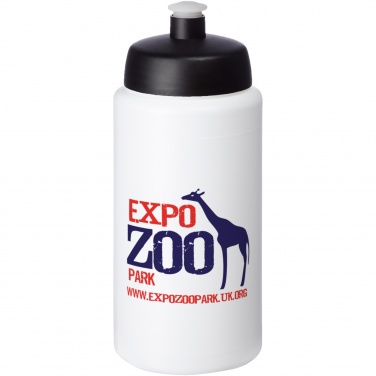 Logo trade promotional giveaway photo of: Baseline® Plus grip 500 ml sports lid sport bottle