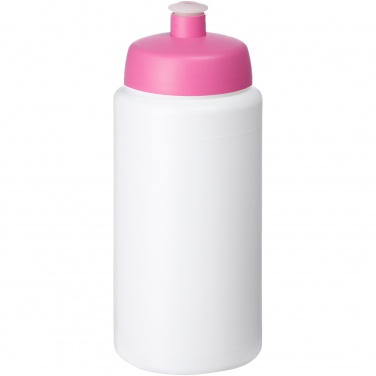 Logo trade promotional item photo of: Baseline® Plus grip 500 ml sports lid sport bottle