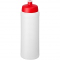 Baseline® Plus grip 750 ml sports lid sport bottle, Transparent / Red