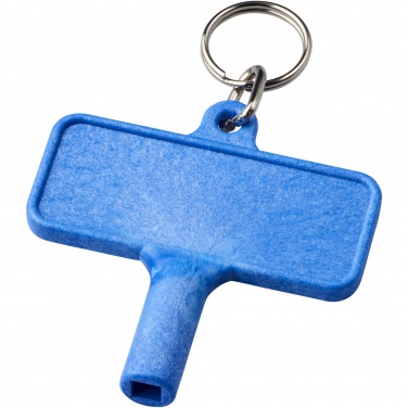 Logo trade promotional products picture of: Largo plastic radiator key with keychain