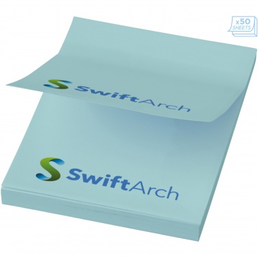 Logo trade advertising products image of: Sticky-Mate® A8 sticky notes 50x75mm