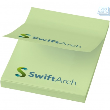 Logo trade promotional merchandise image of: Sticky-Mate® A8 sticky notes 50x75mm