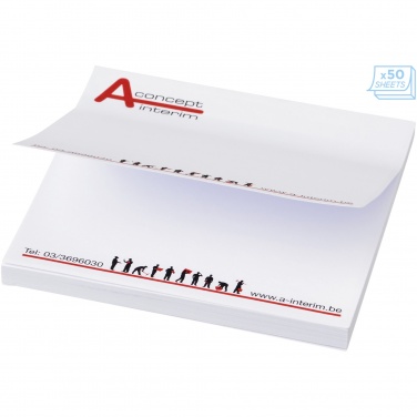 Logo trade promotional merchandise image of: Sticky-Mate® sticky notes 75x75mm