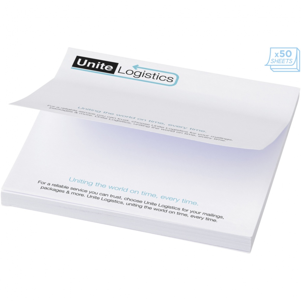 Logotrade advertising product image of: Sticky-Mate® large square sticky notes 100x100mm