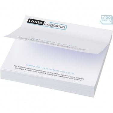 Logo trade promotional gifts image of: Sticky-Mate® large square sticky notes 100x100mm