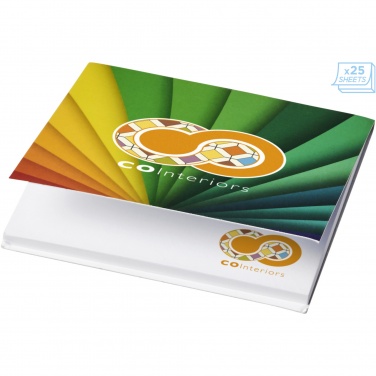 Logotrade promotional items photo of: Sticky-Mate® soft cover squared sticky notes 75x75mm