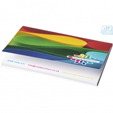 Logotrade promotional item picture of: Sticky-Mate® A7 soft cover sticky notes 100x75mm