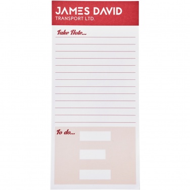 Logo trade advertising products image of: Desk-Mate® 1/3 A4 notepad