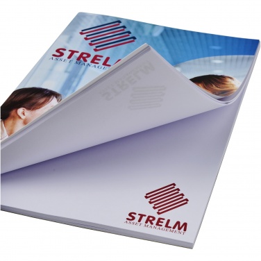 Logo trade promotional items picture of: Desk-Mate® A5 notepad wrap over cover