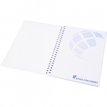 Logo trade business gifts image of: Desk-Mate® wire-o A5 notebook PP cover