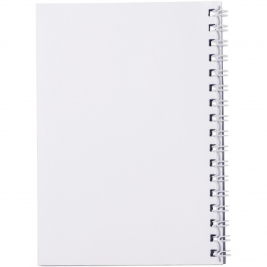 Logo trade promotional giveaways picture of: Desk-Mate® spiral A6 notebook PP cover