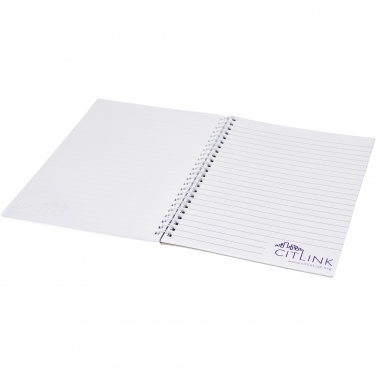 Logo trade promotional giveaways image of: Desk-Mate® spiral A4 notebook