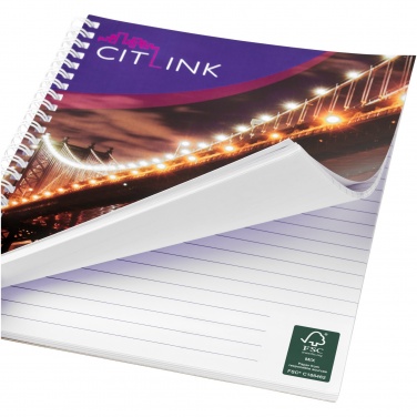 Logotrade promotional product image of: Desk-Mate® A5 spiral notebook