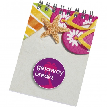 Logo trade promotional giveaway photo of: Desk-Mate® spiral A7 notebook