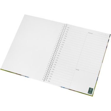 Logo trade promotional product photo of: Wire-o A4 notebook hard cover