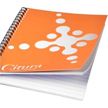 Logo trade promotional products picture of: Desk-Mate® A5 notebook synthetic cover