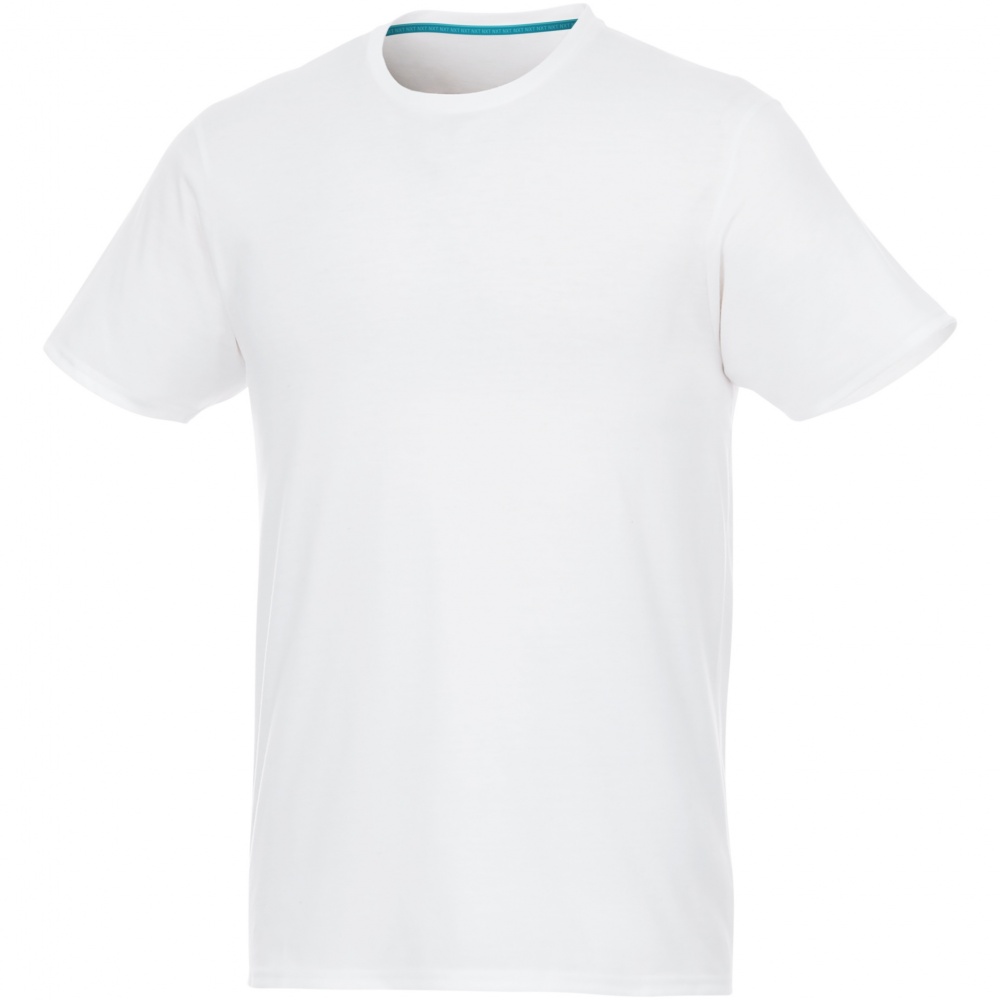 Logo trade advertising products image of: Jade short sleeve men's GRS recycled t-shirt 