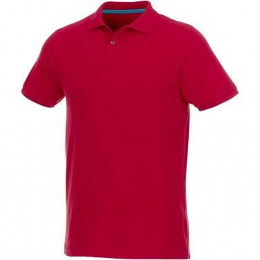 Logo trade promotional item photo of: Beryl short sleeve men's organic recycled polo