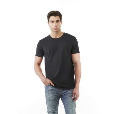 Logo trade promotional items image of: Balfour short sleeve men's organic t-shirt