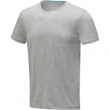 Logo trade promotional giveaways image of: Balfour short sleeve men's organic t-shirt