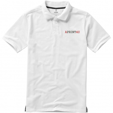 Logo trade corporate gift photo of: Calgary short sleeve men's polo