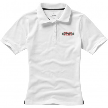 Logo trade promotional item photo of: Calgary short sleeve women's polo