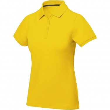 Logo trade promotional giveaways image of: Calgary short sleeve women's polo