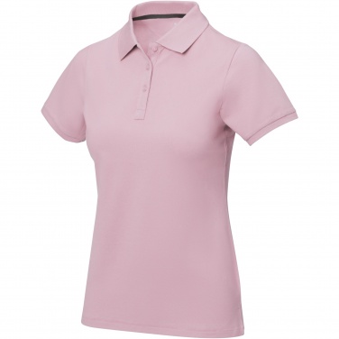 Logo trade promotional giveaways picture of: Calgary short sleeve women's polo