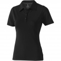 Markham short sleeve women's stretch polo, Anthracite