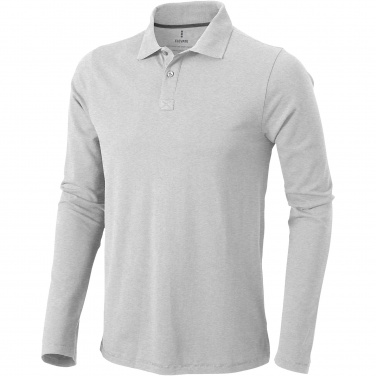 Logotrade promotional gift picture of: Oakville long sleeve men's polo