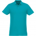 Helios short sleeve men's polo, Aqua