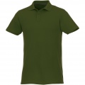 Helios short sleeve men's polo, Army green