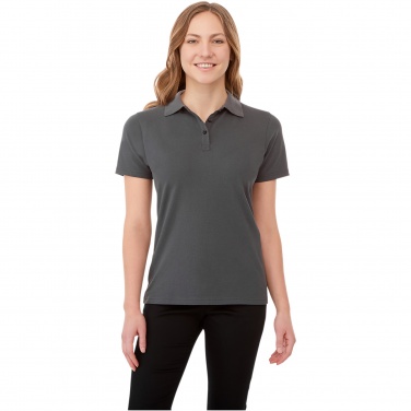 Logo trade advertising products picture of: Helios short sleeve women's polo