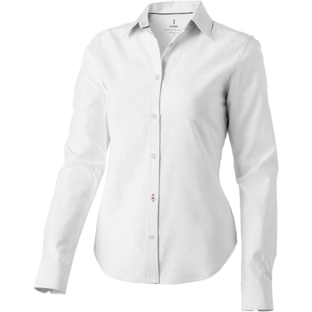 Logo trade advertising products image of: Vaillant long sleeve women's oxford shirt