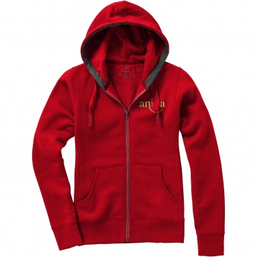 Logo trade promotional item photo of: Arora women's full zip hoodie