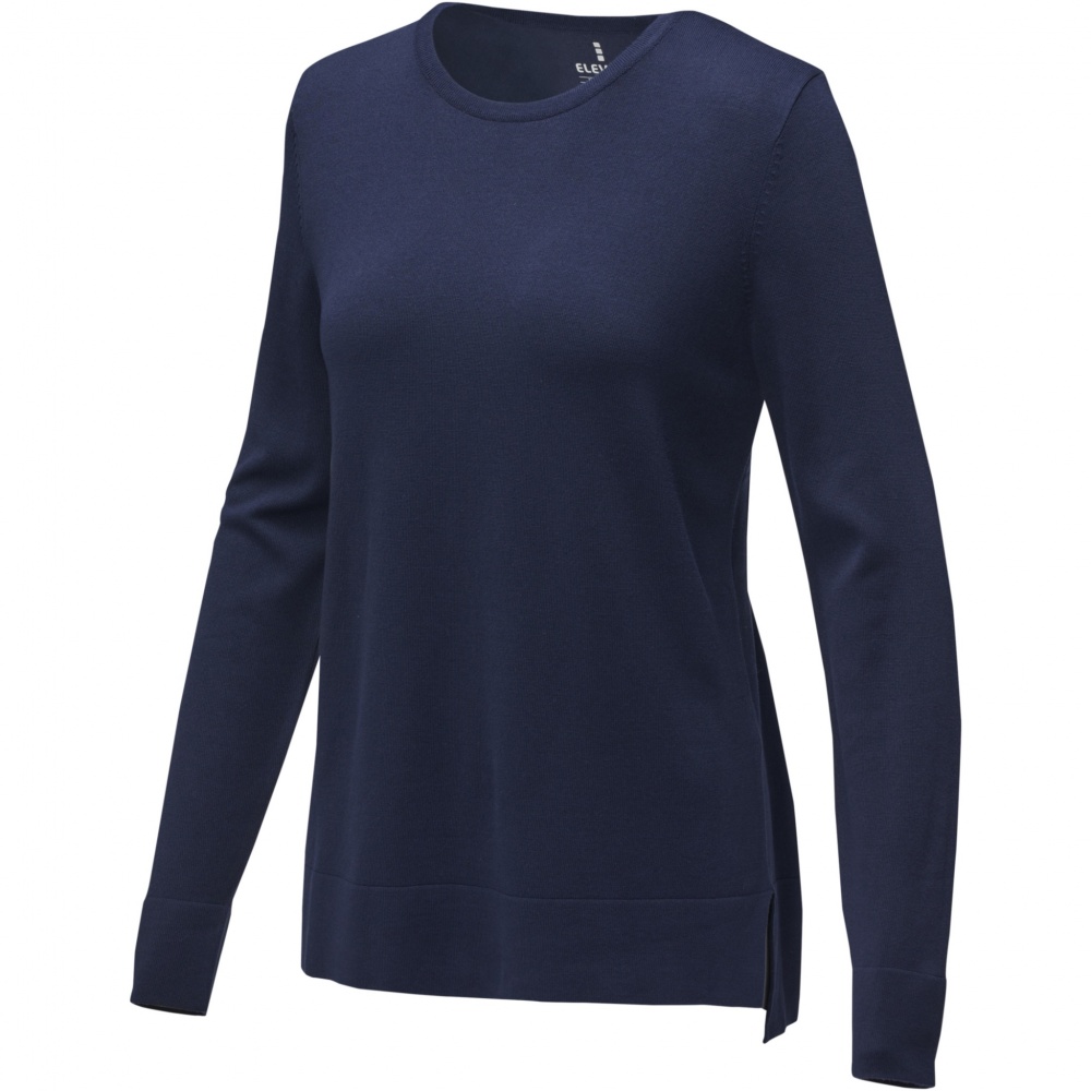 Logo trade promotional gifts image of: Merrit women's crewneck pullover