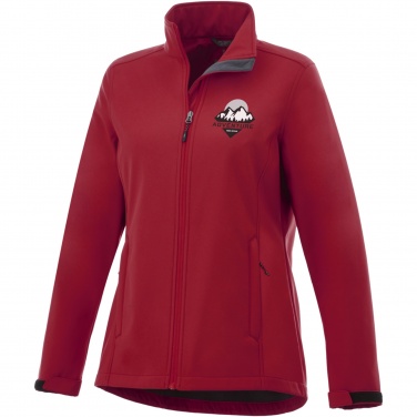 Logo trade corporate gifts image of: Maxson women's softshell jacket