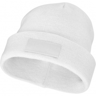 Logo trade corporate gifts image of: Boreas beanie with patch