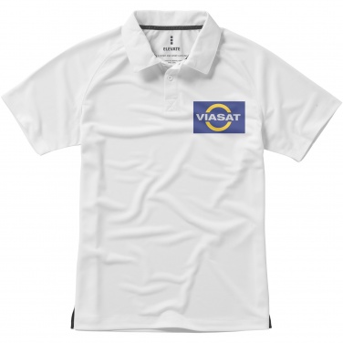 Logo trade business gift photo of: Ottawa short sleeve men's cool fit polo