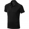 Ottawa short sleeve men's cool fit polo, Solid black