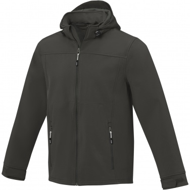 Logo trade promotional merchandise image of: Langley men's softshell jacket