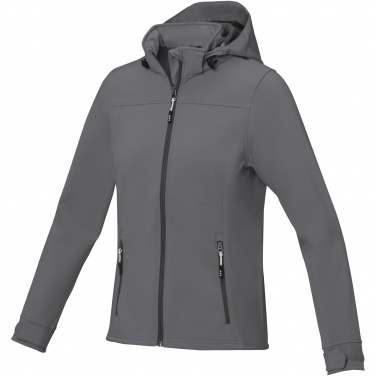 Logo trade promotional giveaway photo of: Langley women's softshell jacket