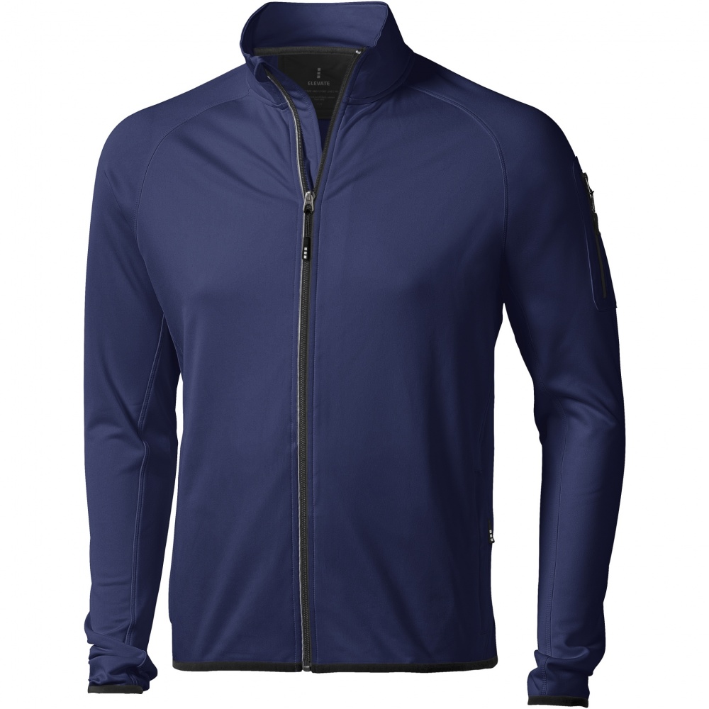 Logotrade promotional item picture of: Mani men's performance full zip fleece jacket