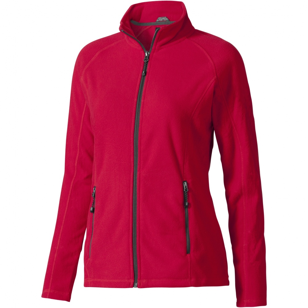 Logo trade promotional giveaways image of: Rixford women's full zip fleece jacket