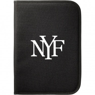 Logo trade advertising products picture of: Berkely A4 zippered portfolio