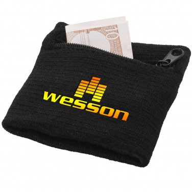 Logo trade promotional products picture of: Brisky performance wristband with zippered pocket