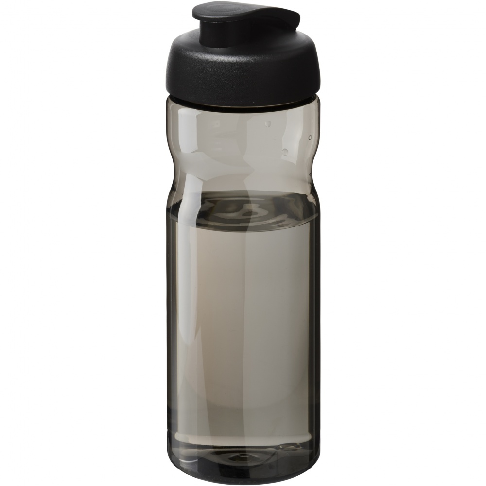 Logo trade promotional merchandise image of: H2O Active® Eco Base 650 ml flip lid sport bottle