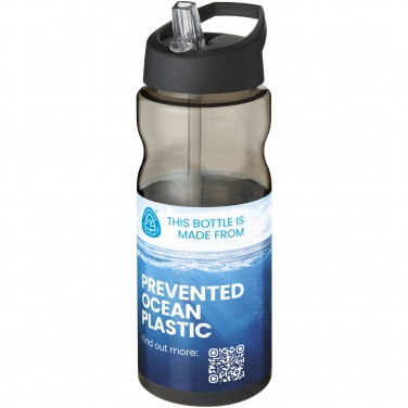 Logo trade promotional merchandise photo of: H2O Active® Eco Base 650 ml spout lid sport bottle