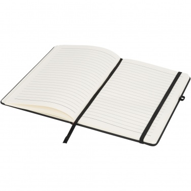 Logo trade corporate gifts image of: Noir medium notebook