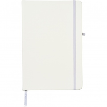 Logo trade promotional merchandise image of: Polar A5 notebook with lined pages